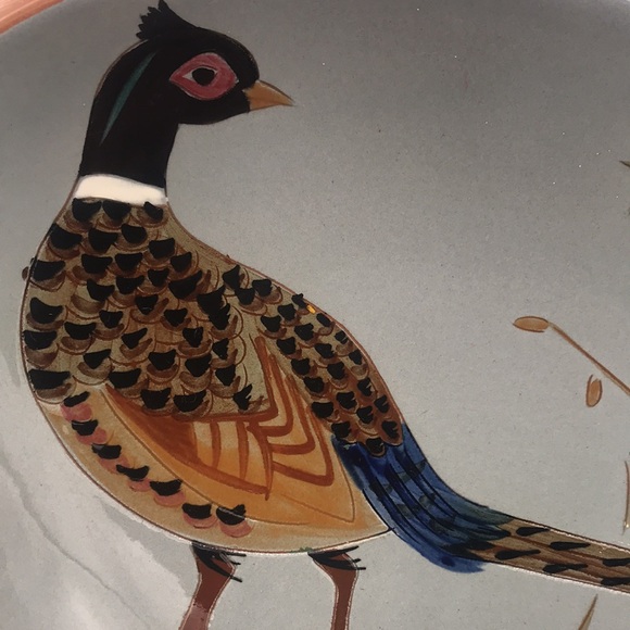 Vintage 50's Stangl Pottery Pheasant Ashtray 3926C - Picture 2 of 8